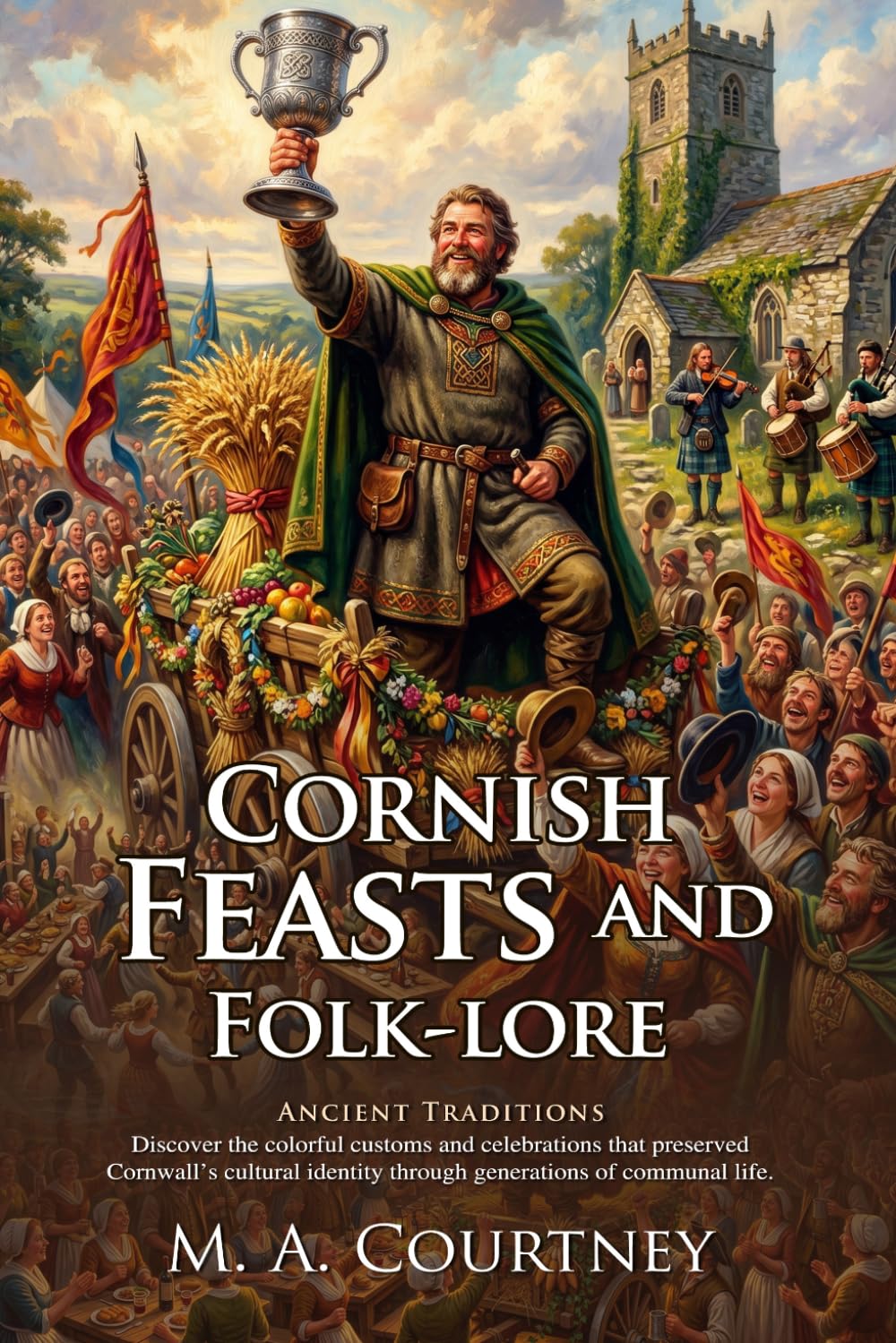 Cornish Feasts and Folk-lore: Ancient Myths and Legends of Cornwall: Seasonal Rites - Fully Illustrated Edition with Author Biography and Commentary