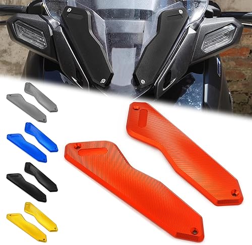 Miniatura 6 de QIDIAN Soporte para parabrisas de motocicleta, protector de deflector de stent compatible con Yama Xmax X-MAX 125 250 300 400 Tech Max 2017-2023