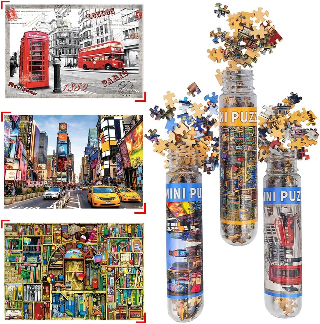 Small Jigsaw Puzzles for Adults Mini Puzzles 150 Pieces Small Puzzles 6