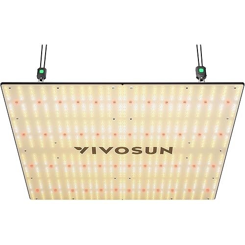VIVOSUN LumaLight 400W LED Grow Light, Full Spectrum Plant Light, Smart Dimmable & High PPFD for Indoor Plants Seedling Vegetables Bloom, Fits 4×4/5×5 Grow Tents