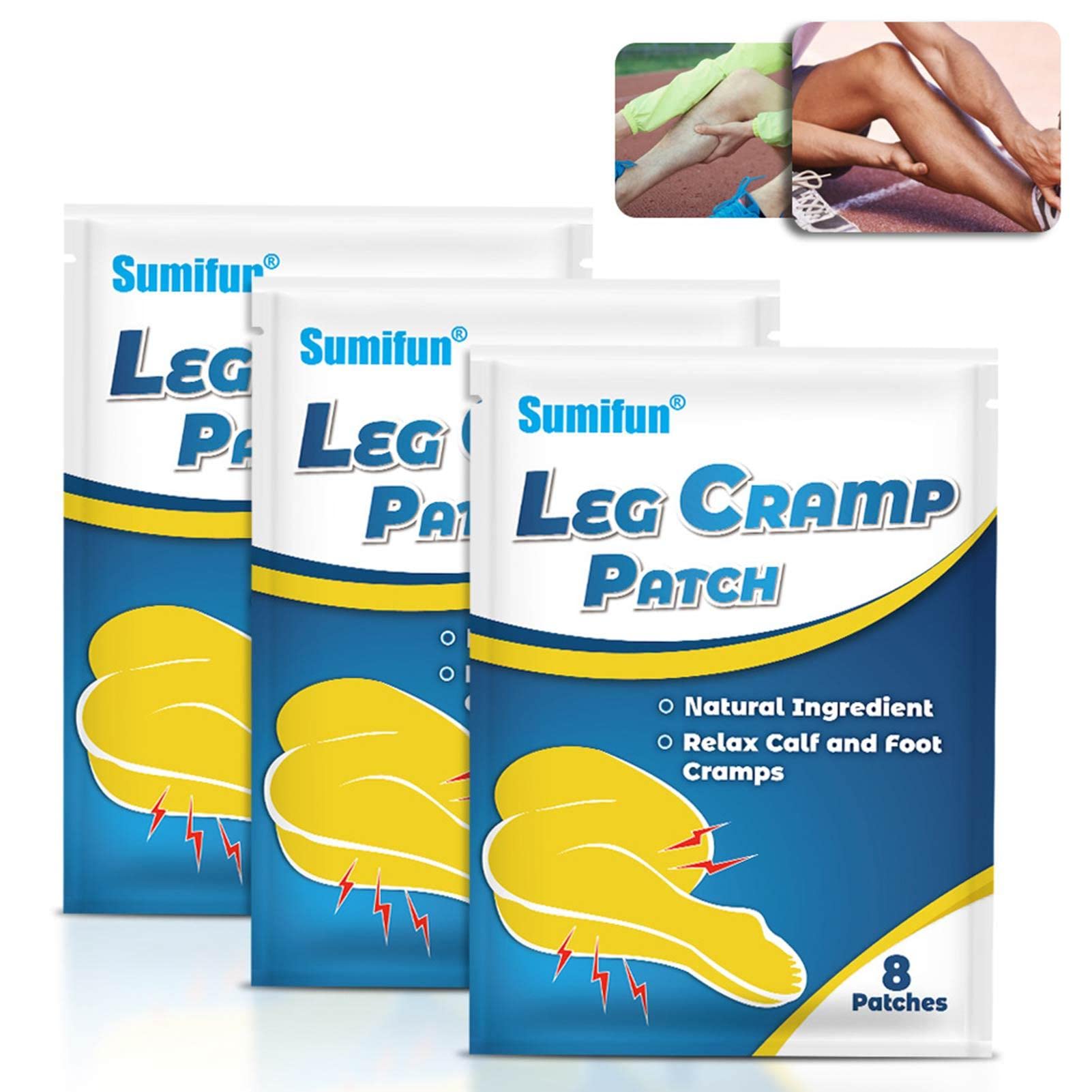 3 Packs Leg Cramp Tablets, Leg Cramps Patches, Leg Cramp Patches, P ain - Relief Patch, Calming & Soothing Leg Cramps Relief, Topical Soreness Sticker for Legs Neck Back
