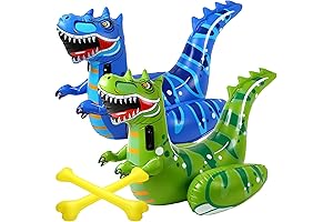 Giant Inflatable Dinosaur Fight Pool Game