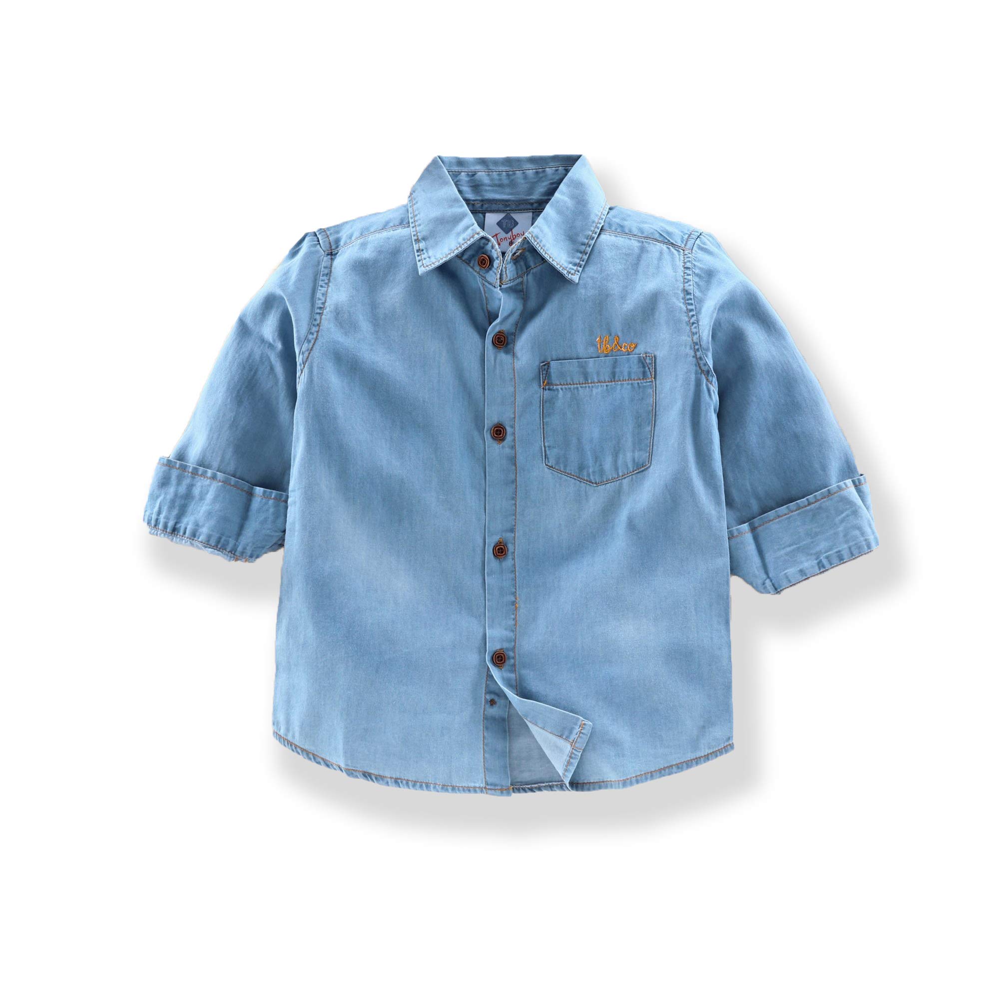 TONYBOY Boy's Regular Fit Shirt