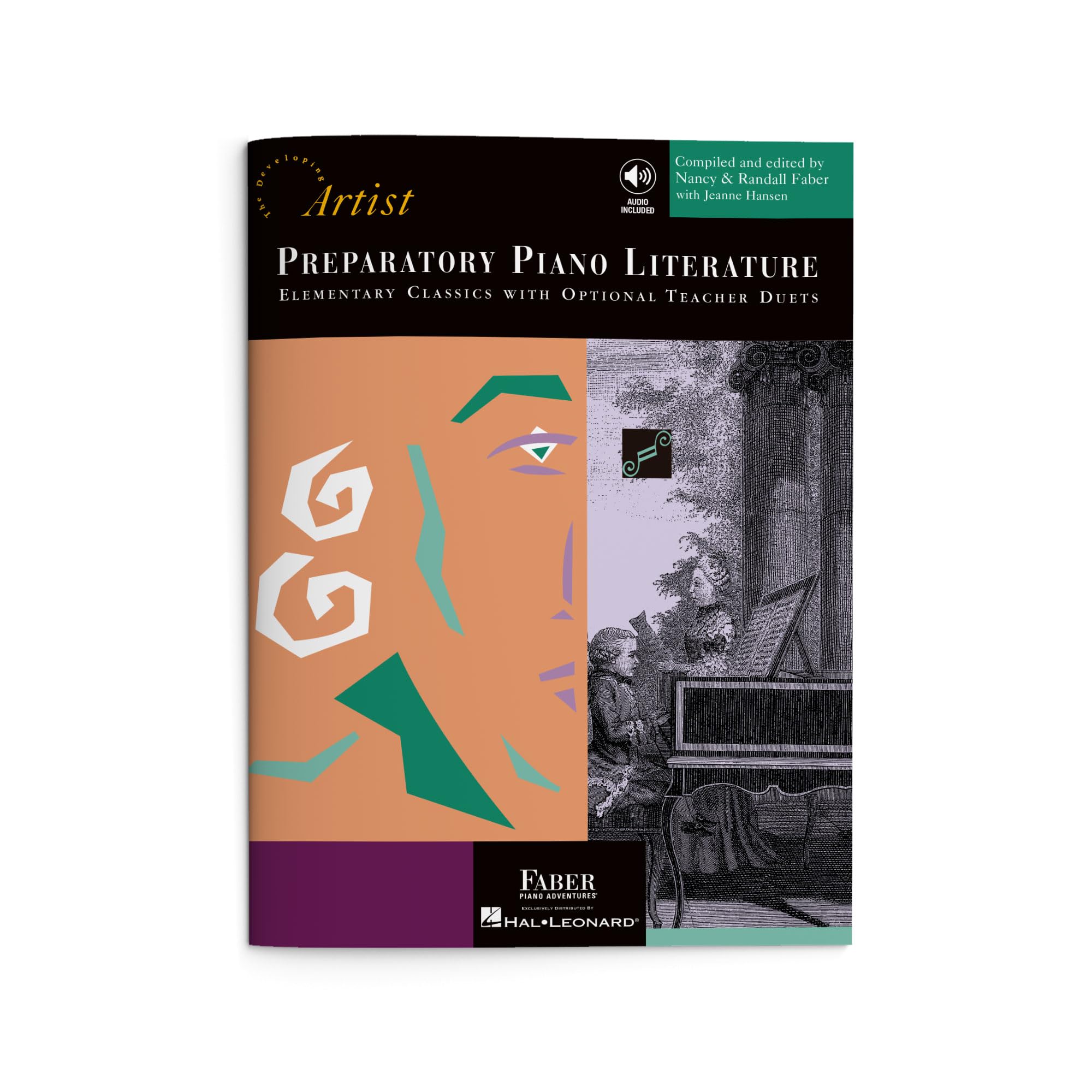 The Developing Artist: Preparatory Piano Literature | Elementary Classical Piano Repertoire Book for Students | Original Keyboard Pieces with Optional Duets and Online Audio | Faber Method Book Paperback – January 1, 1998