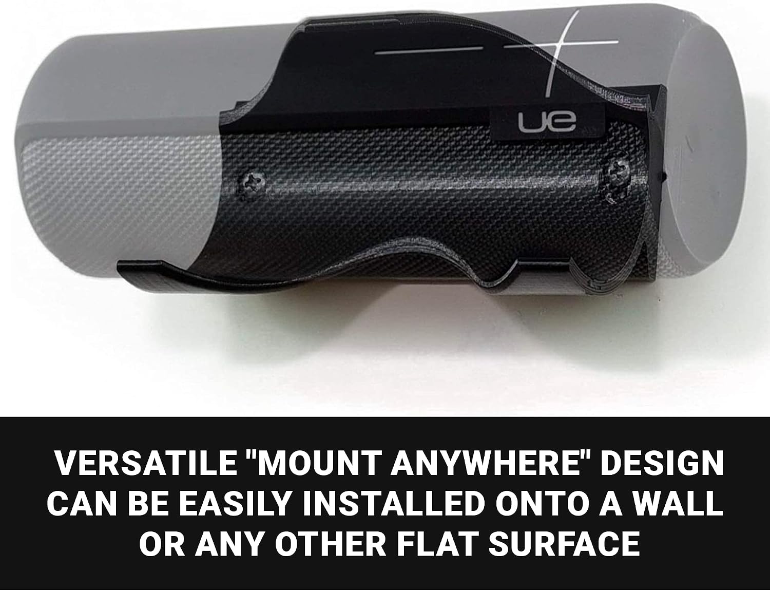 Spartan Mounts Bluetooth Speaker Wall Mount - for Boom 2 Bluetooth Speaker, Low Profile, Home, Office, Garage, Dorm, Patio, Auto, RV, Boat, Mount Anywhere Design