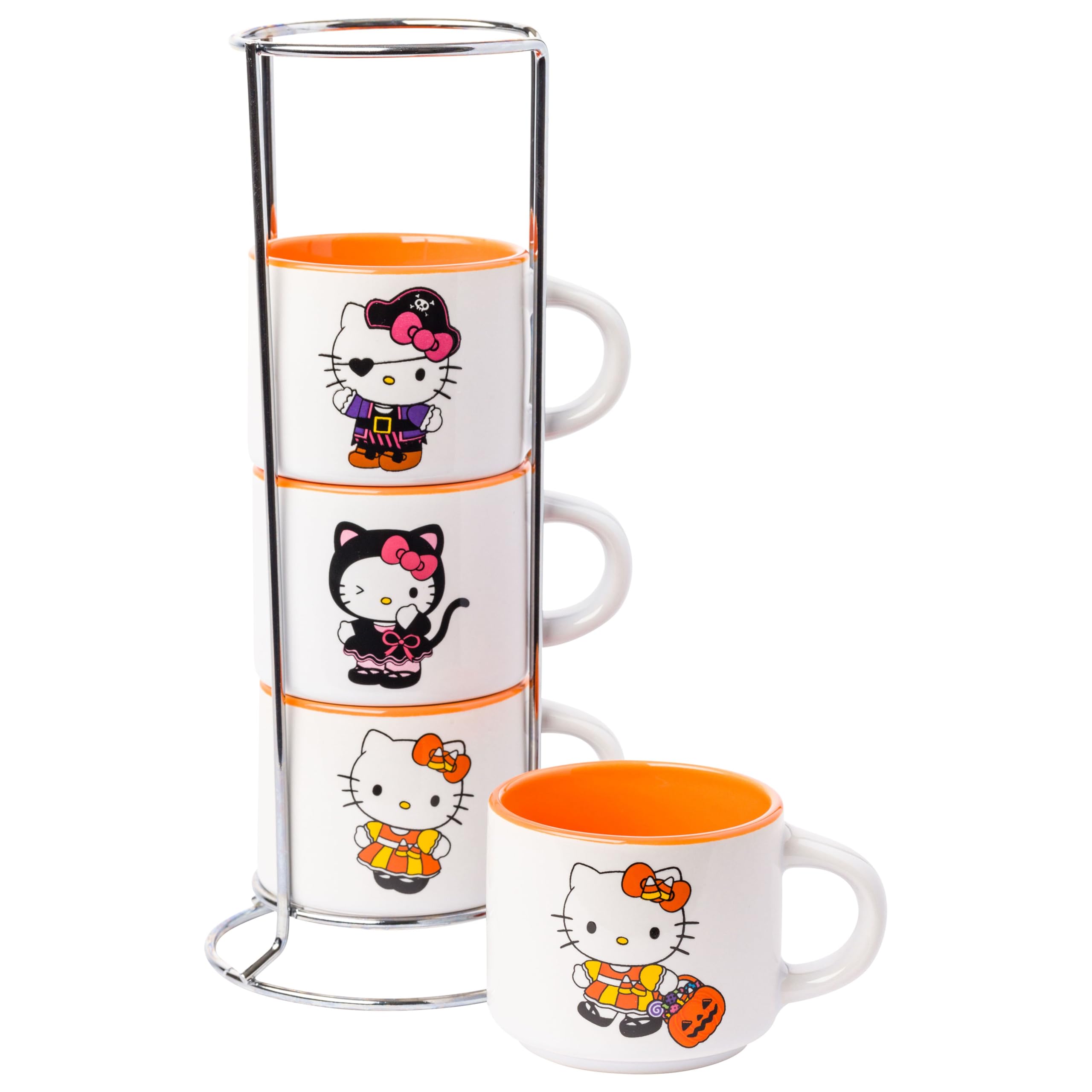 Amazon.com | Silver Buffalo Sanrio Hello Kitty Halloween Themed 4