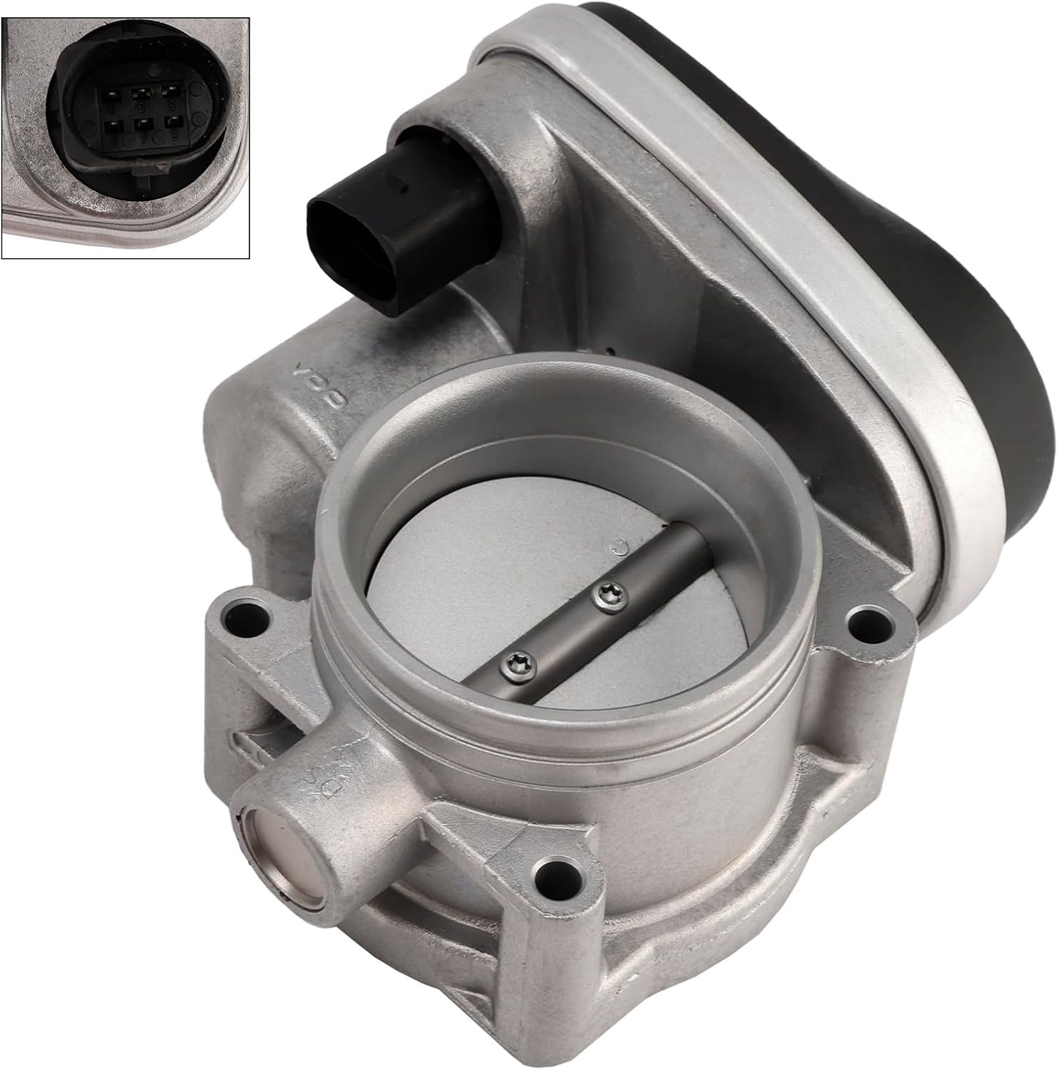 Throttle Body For BMW 1 Series E81 2006-2011 / E87 2003-2012(Hatchback) For BMW 3 Series E90 2004-2011 Saloon / E91 2004-2012 Estate / E46 1998-2007 13541439224 1439224 408238422003Z