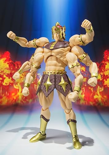 Miniatura 2 de Bandai S.H. Figuarts Kinnikuman Ashuraman 6.102 in ABS PVC figura de acción pintada