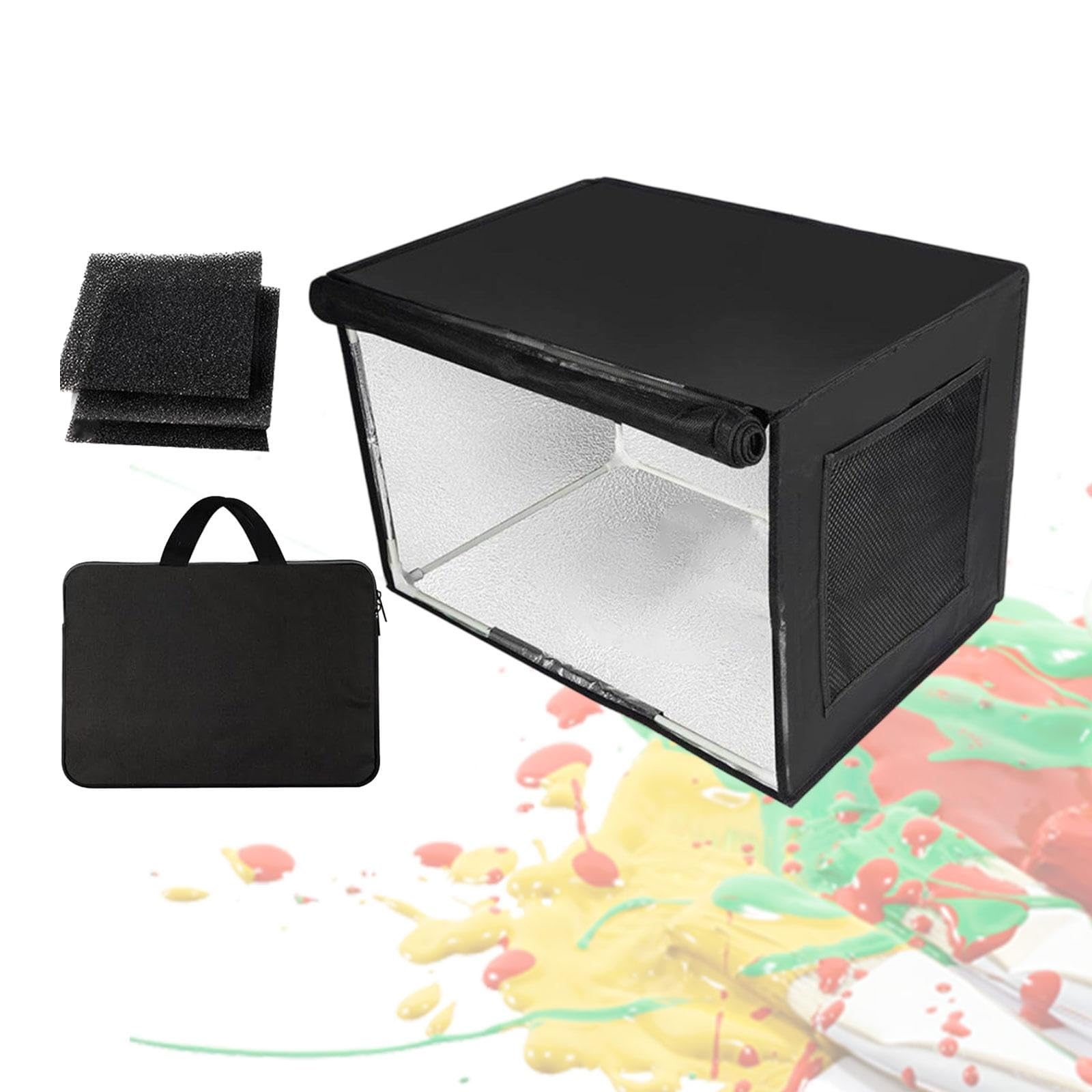 di verniciatura a spruzzo per hobbisti, aerografo, resistente all'acqua e alla pioggia, tenda portatile per pittura in miniatura e progetti