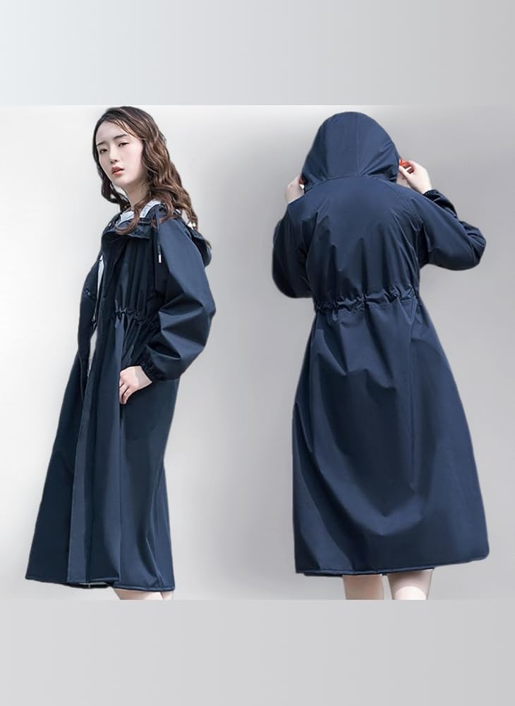 Amazon | [Vasarhely] M-2XL 蒸れない 薄手 レインコート レディース
