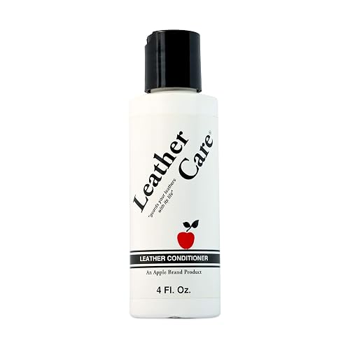 Apple Brand Leather Care Conditioner | Wax Free Cleaner &