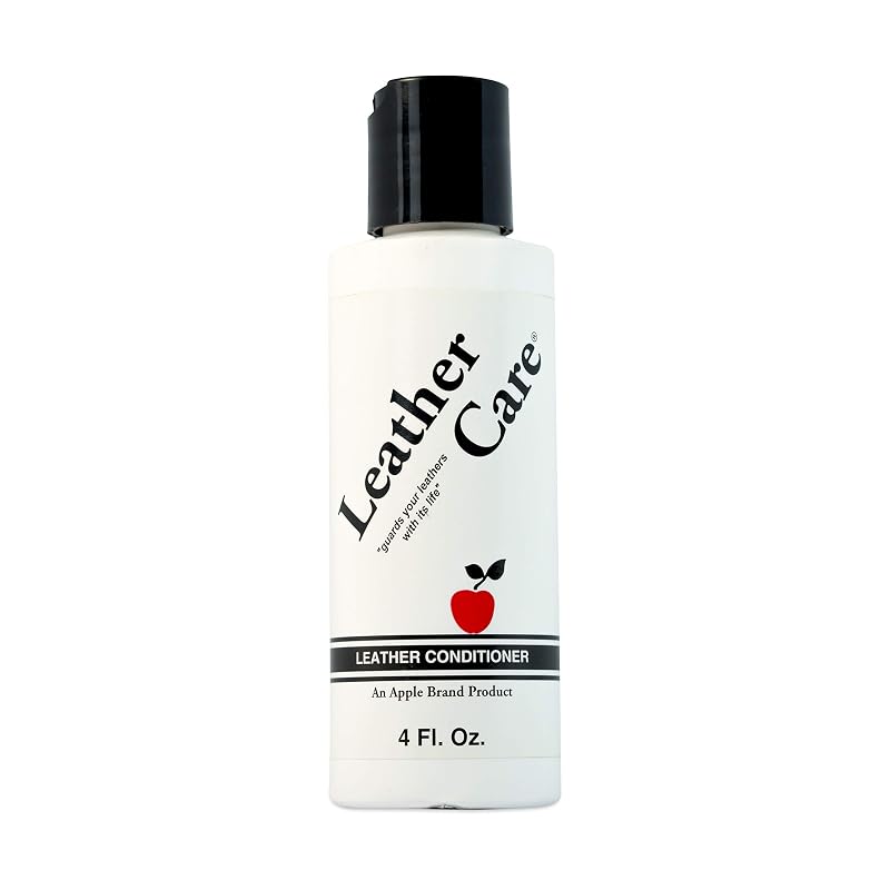 Apple Brand Leather Care Limpador e Condicionador sem Cera para Couro