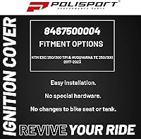 Vista 3 de Polisport Protector de tapa de encendido (GRIS NARDO) Para 17-19 KTM 300XC