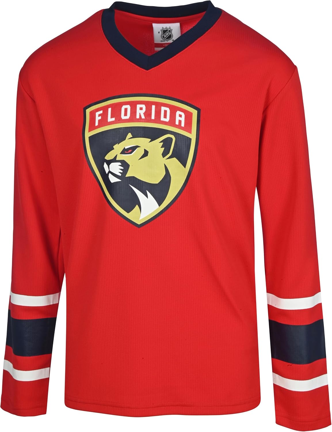 NHL Kids Youth 4-20 Official Power Play Long Sleeve Team Jersey