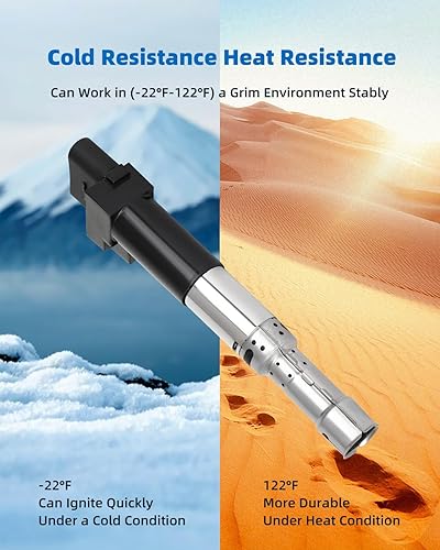 Vista 1429 de ECCPP Bobinas de encendido portátiles de repuesto para automóvil compatibles con Infiniti I30/para Nissan Maxima 3.0L V6 2000-2001 Reemplazo