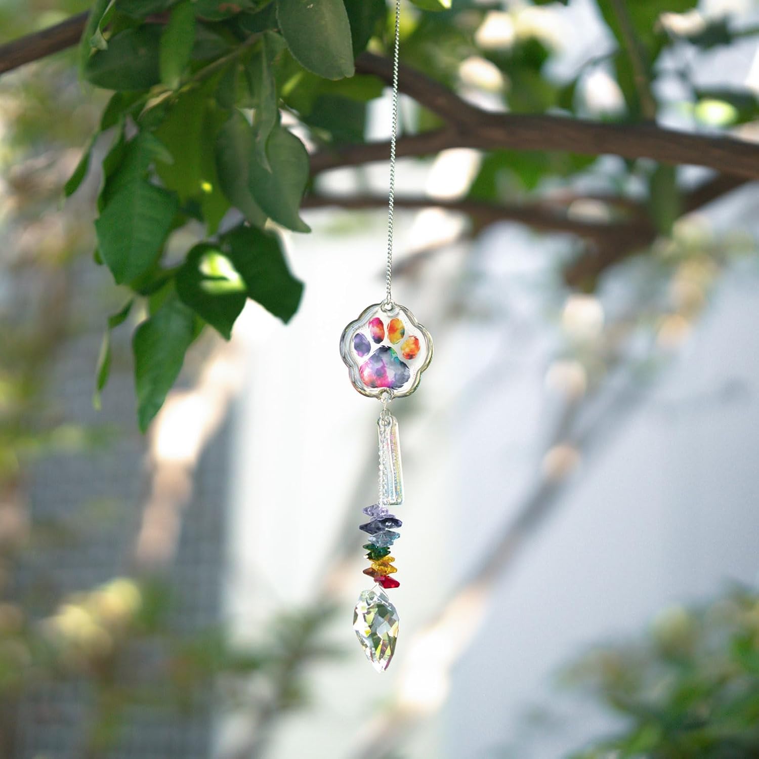 Dog Memorial Suncatcher - Pet Loss Sympathy Gifts, Loss of Dog Sympathy, Cat Memorial, Remembrance, Bereavement Gifts - Image 2