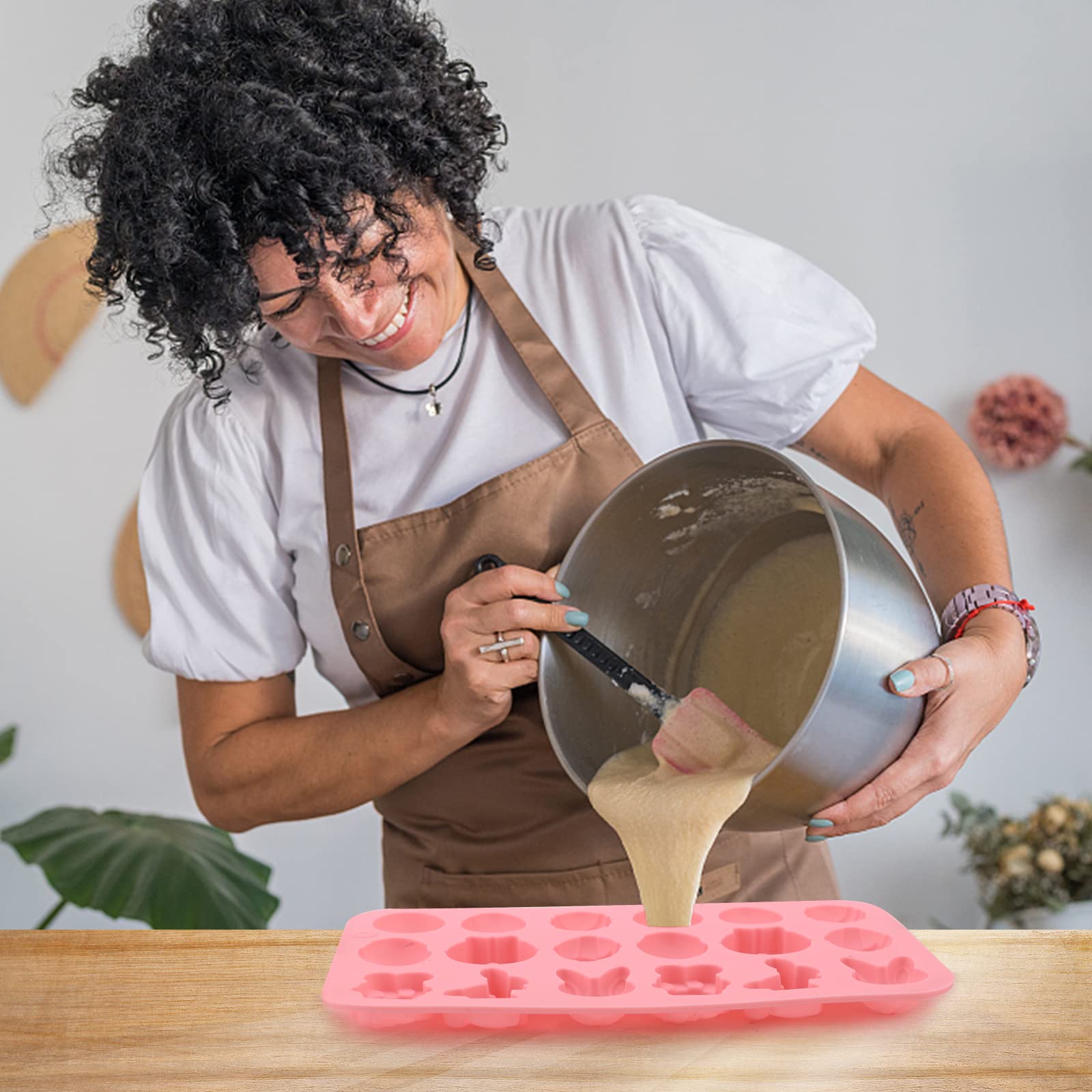 Stampini Pasquali In Silicone - 2 Pezzi Per Conigli E Uova, Per Dolci E Cioccolato - Foto 4