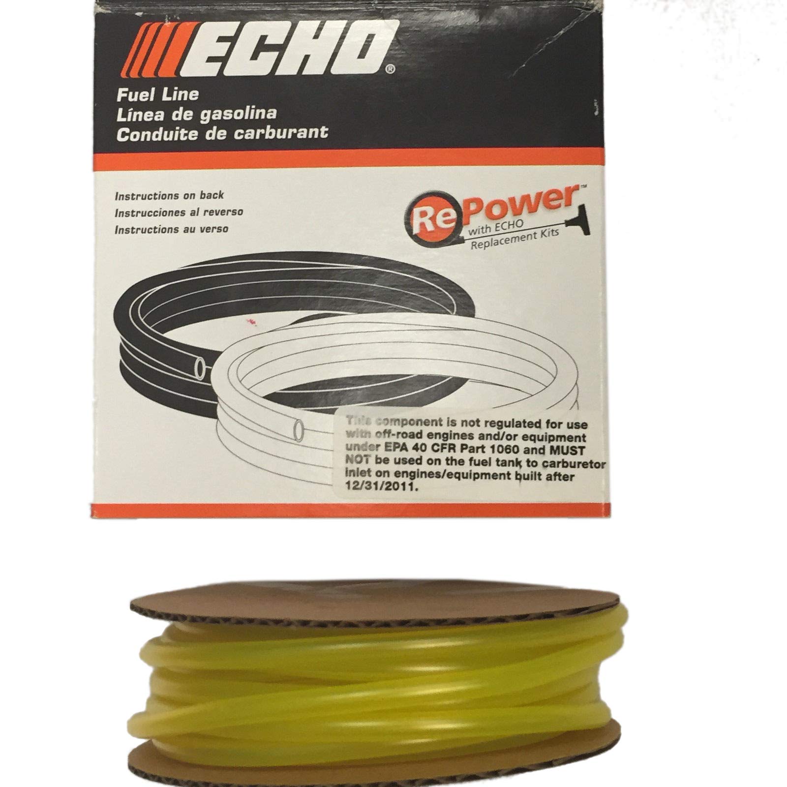 Amazon.com: Genuine Echo 90017 Fuel Line 6mm 25ft 6mm Fits