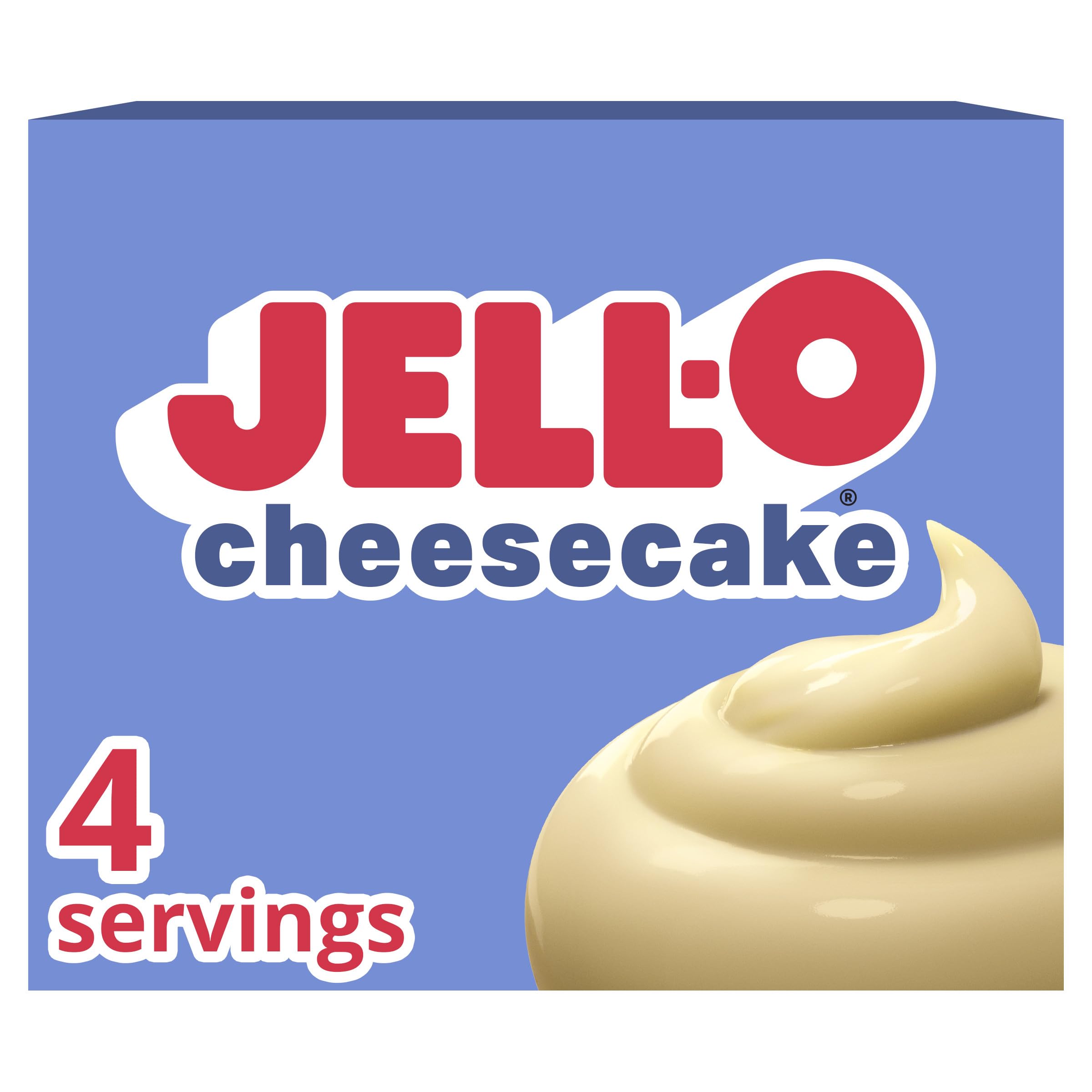 Jell-O Instant Pudding & Pie Filling Mix, Cheesecake, 3.4 oz Box