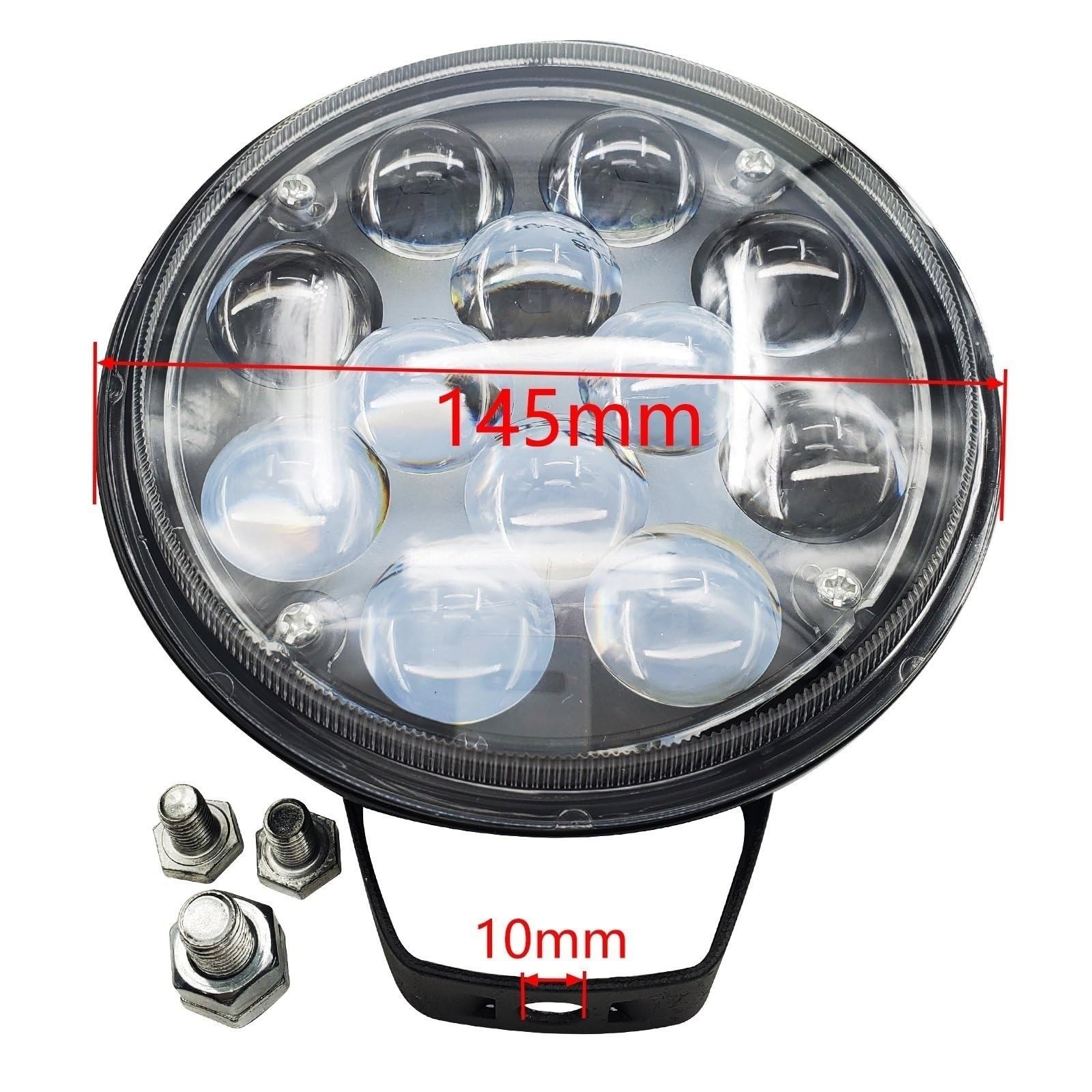 Faro LED 60V 72V Lámparas Cuentas Luz Para Patinete Eléctrico Piezas Para Citycoco Faros De Motocicleta