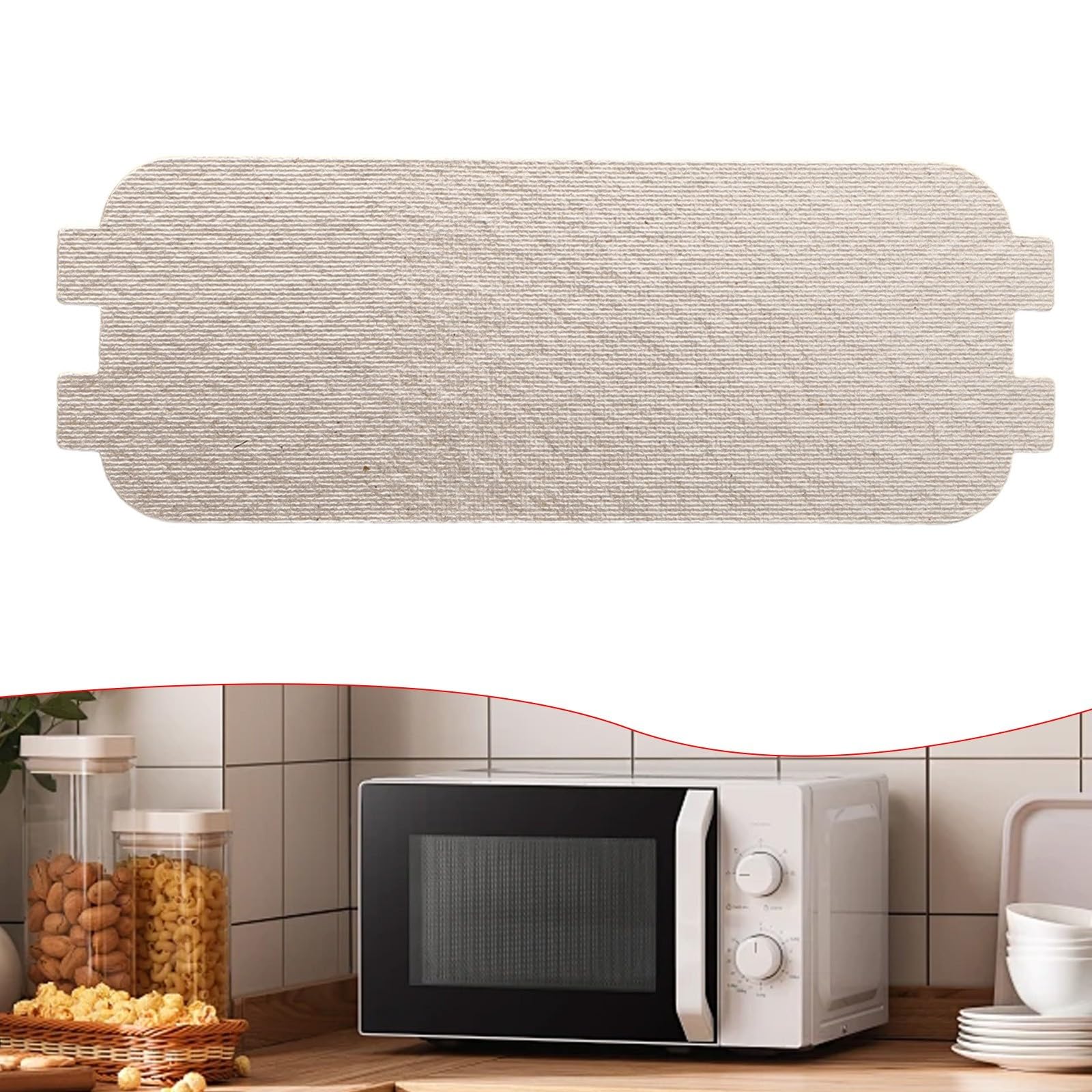 Foglio di mica per forno a microonde, piastra di copertura per isolamento termico, parte di ricambio per elettrodomestici da cucina, diverse dimensioni (A)
