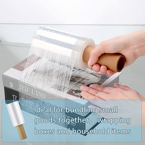 Miniatura 3 de Outus Paquete de 4 películas de plástico con asa, bolsas de plástico para envoltura de tatuajes de hielo, adecuadas para entrenadores atléticos para