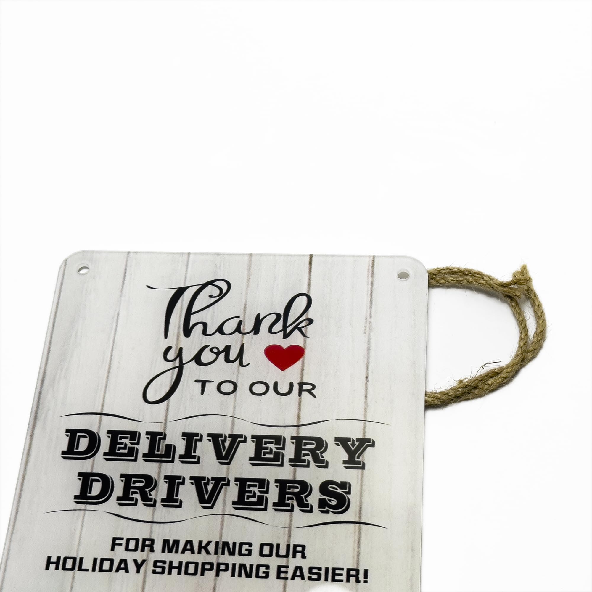 Delivery Driver Thank You Sign Thank You Delivery Driver Snack