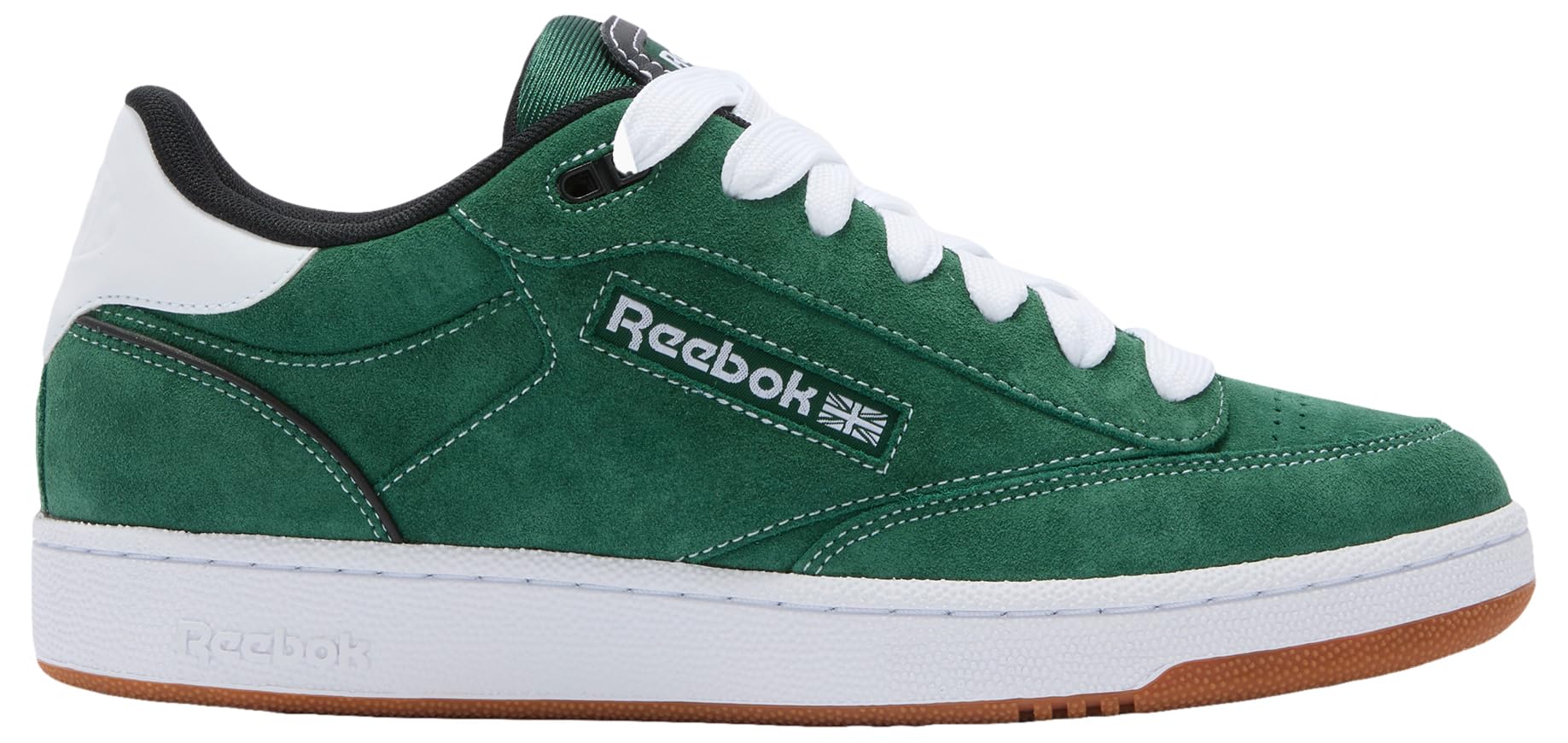 Reebok Unisex Club C Bulc Cln Sneaker, Verde Scuro/Nero/Bianco, 42 Eu, Dark Green Black White, 42 Eu-image