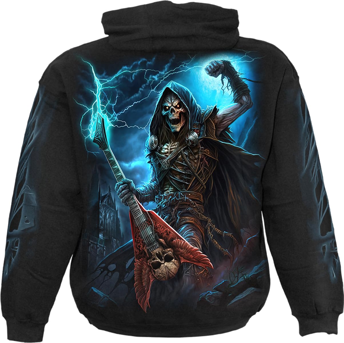 Spiral Dead Metal Männer Kapuzenpullover schwarz