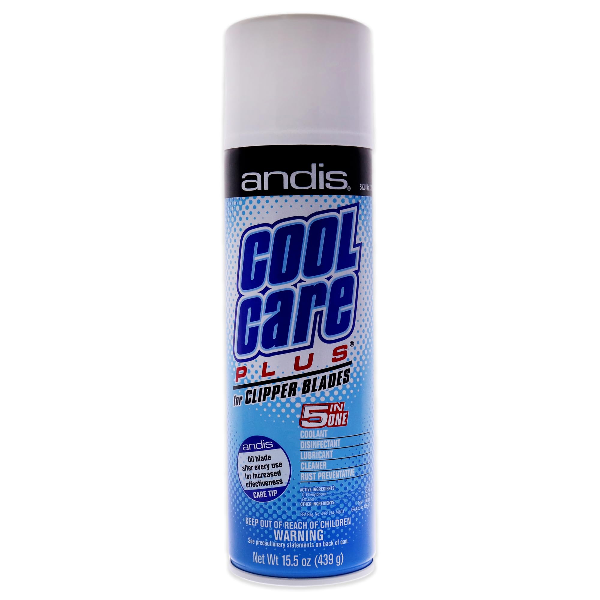 Amazon.com : Andis Cool Care Plus For Blades 15.5 Ounce Aerosol