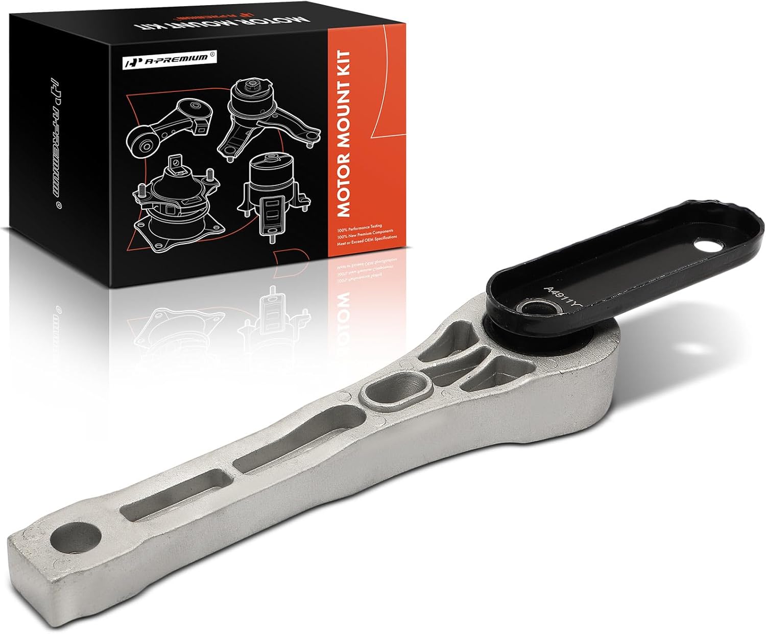 A-Premium Rear Engine Motor Mount Compatible with Audi Q3 Quattro 2015-2018 & Volkswagen Passat 2006-2010, CC 2009-2017, Passat CC 2009-2010, Tiguan 2009-2017, Tiguan Limited 2017-2018, 2.0L 3.6L