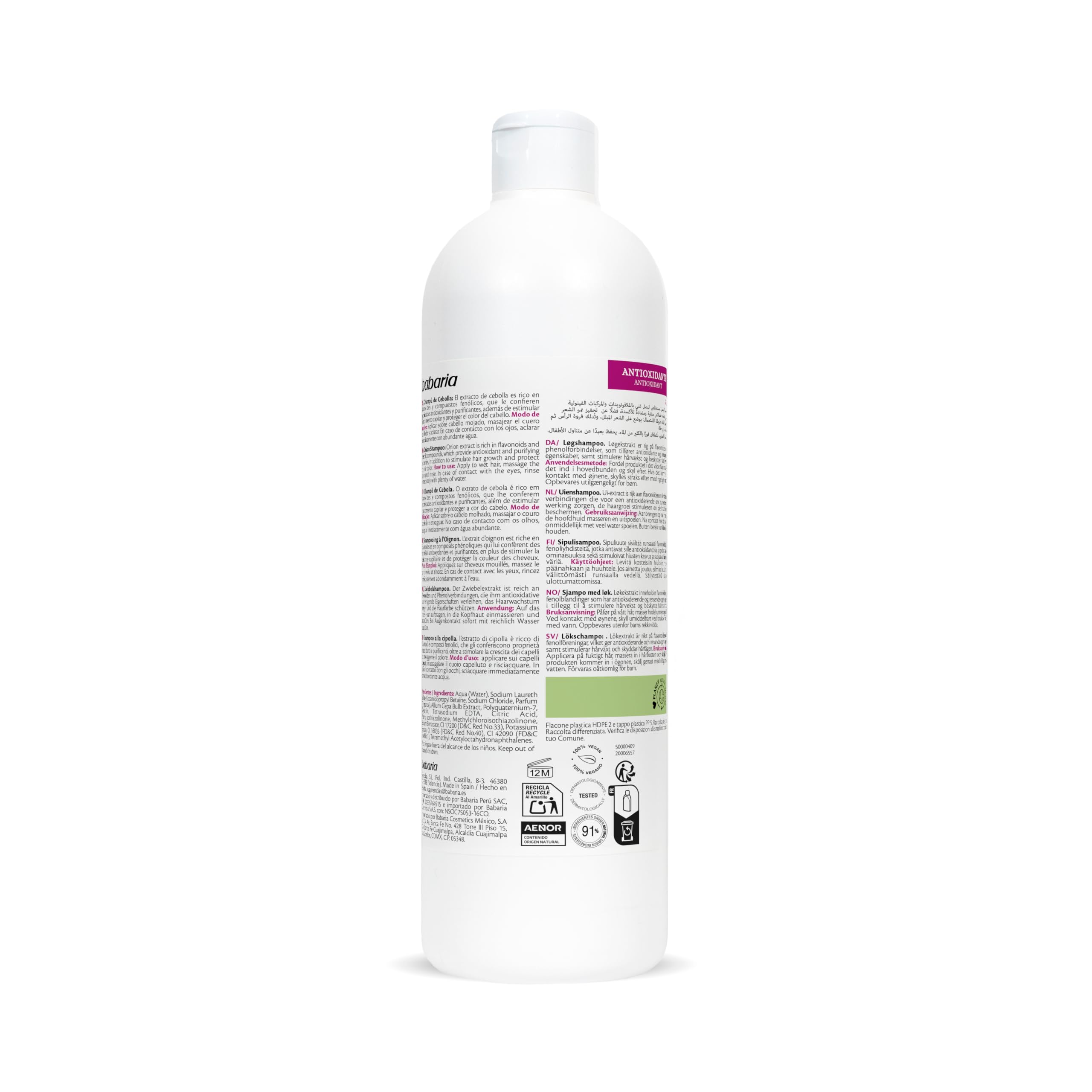 babaria Szampon cebulowy, 600 + 100 ml