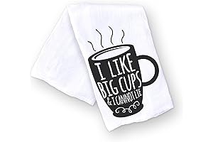 I Like Big Cups - Christmas Cotton Kitchen Towels