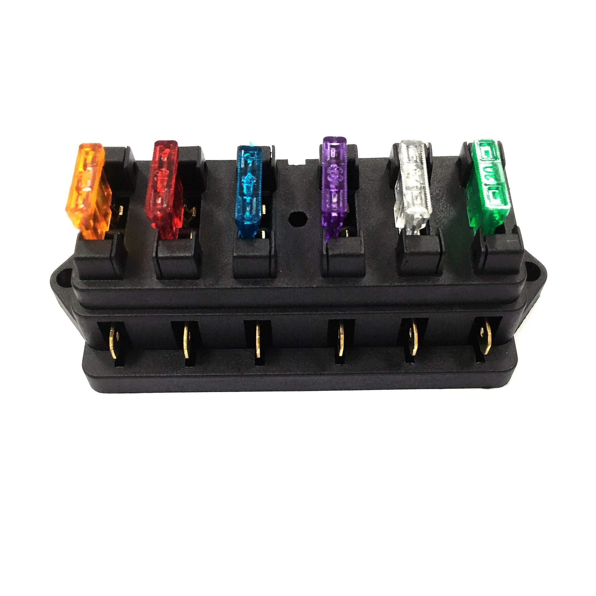 Buy Inline 6way Fuse Holder Lowvoltage Fuse Holder Car DC Conversion