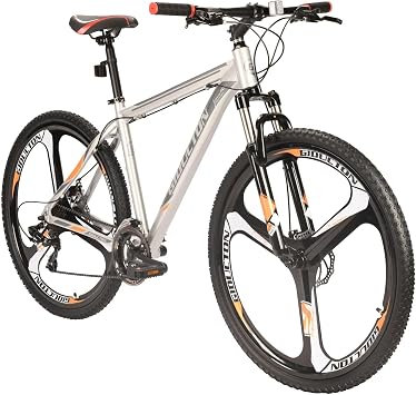 29 Inch Mountain Bike 21 Speed Mountain Bike with Dual Disc Brakes,Aluminum Alloy Frame Bicycle for Men and Women