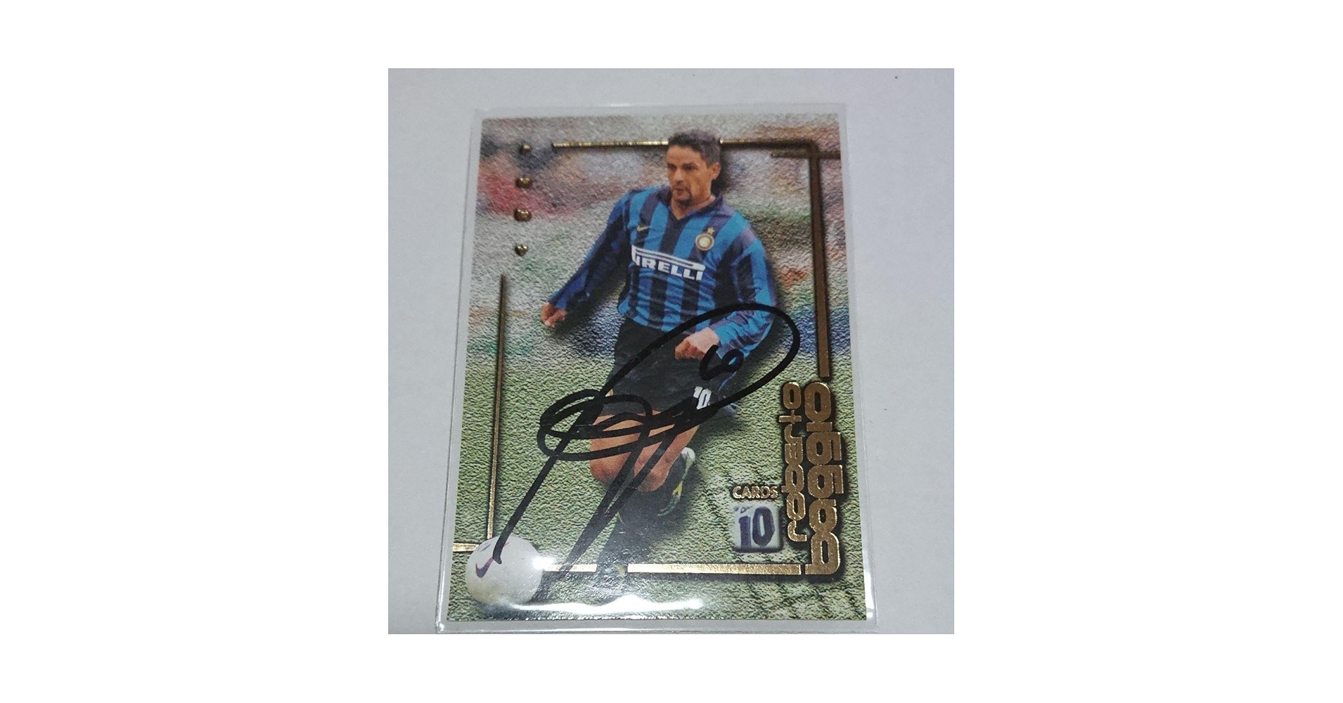 Amazon.co.jp: ロベルト バッジョ サインカード panini : おもちゃ