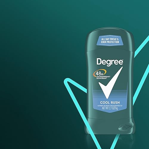 Miniatura 28 de Degree Desodorante antitranspirante de protección original para hombres, 48 horas, protección contra el sudor y el olor, antitranspirante Extreme