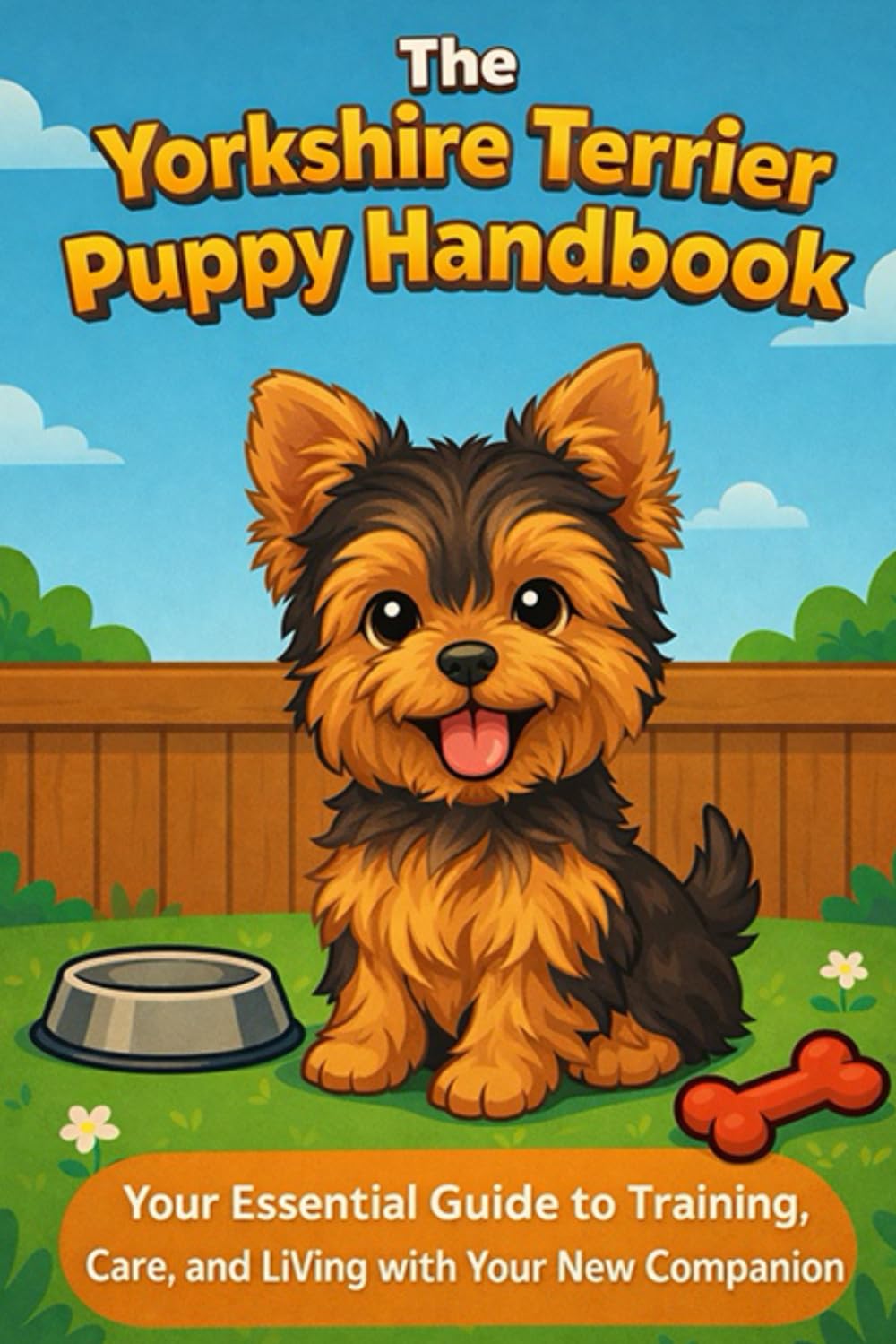The Yorkshire Terrier Puppy Handbook: Your Essential Guide to Training, Care, and Living with Your New Companion