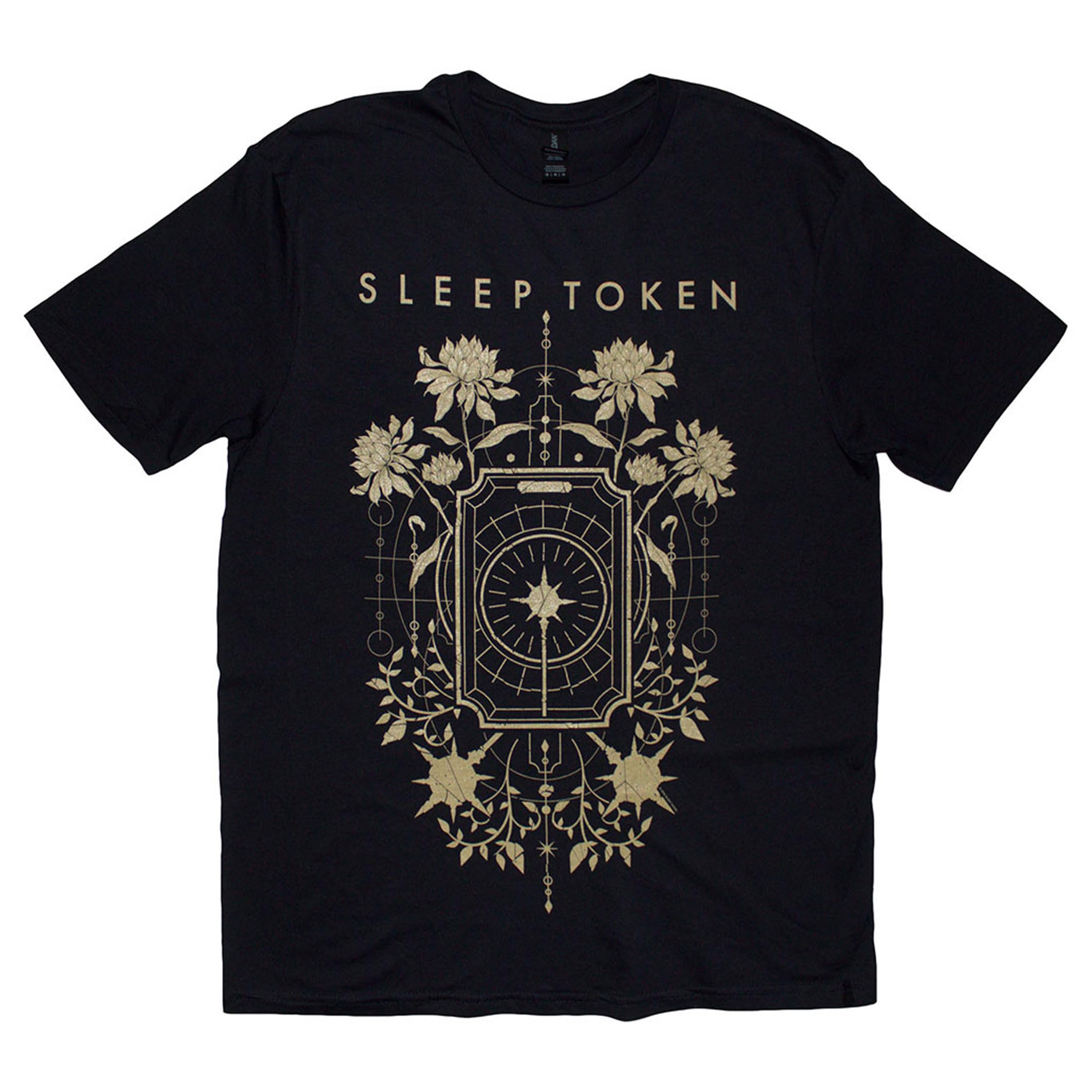 Rock Off Officially Licensed Products Men's Black Sleep Token Caramel T-Shirt Xl