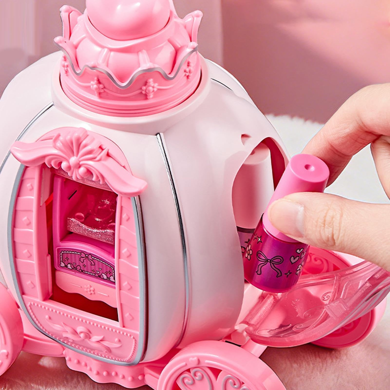 Kit de Uñas para Niñas Esmalte al Agua de Secado Rápido Pelable con