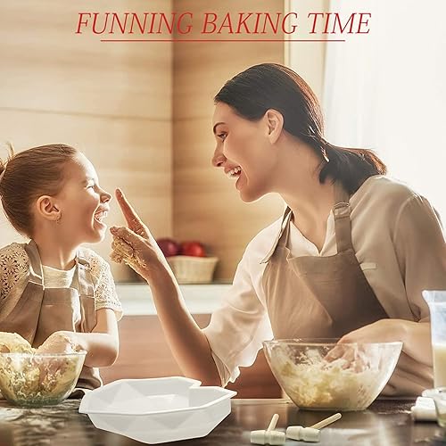 Miniatura 8 de Molde de chocolate en forma de corazón, molde de mousse de corazón de diamante, bandejas de molde de silicona para postres de chocolate con 2