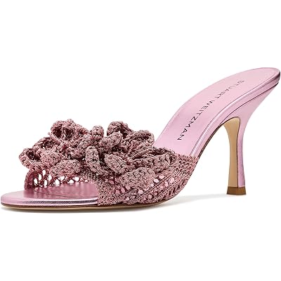 Stuart Weitzman Lotus Slide 85 pink sand