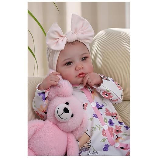 BABESIDE Reborn Baby Dolls - 20-inch Cute Soft Vinyl Realistic Baby Doll Real Life Baby Dolls with Complete Accessories Perfect for Cuddling, Playtime, and Gift Giving