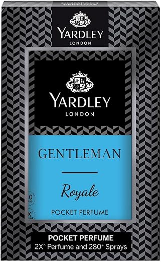 Yardley London Gentleman Royale Compact Perfume for Men, 18ml