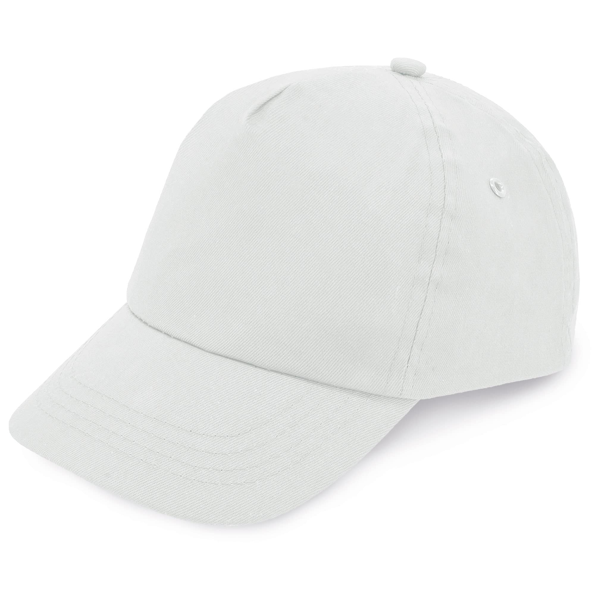 makio Gorra Beisbol para niño y niña, 5 Paneles de Vivos Colores. 100% algodón, con Orificios de ventilación y Cierre Ajustable. Gorra Infantil, niñas y niños Entre 4 y 13 años