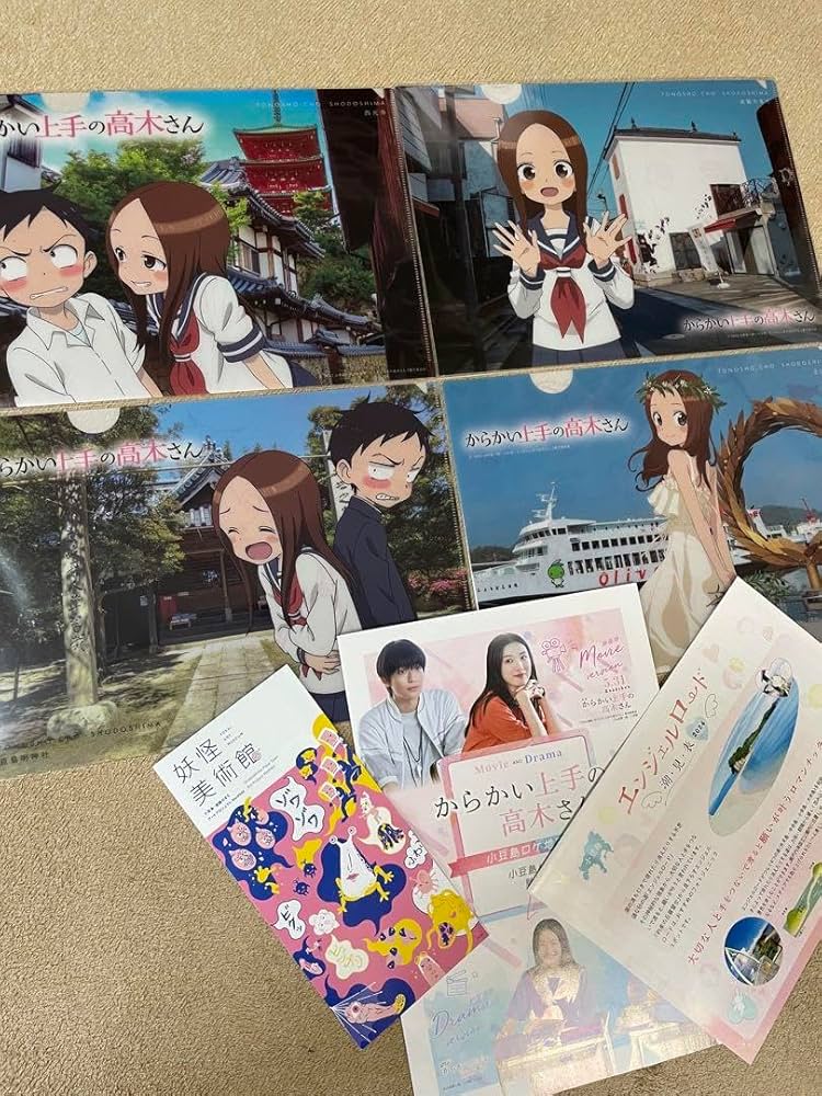 からかい上手の高木さん　クリアファイル　大多数 からかい上手の高木さん3よりA4クリアファイル登場!! │ エムズ