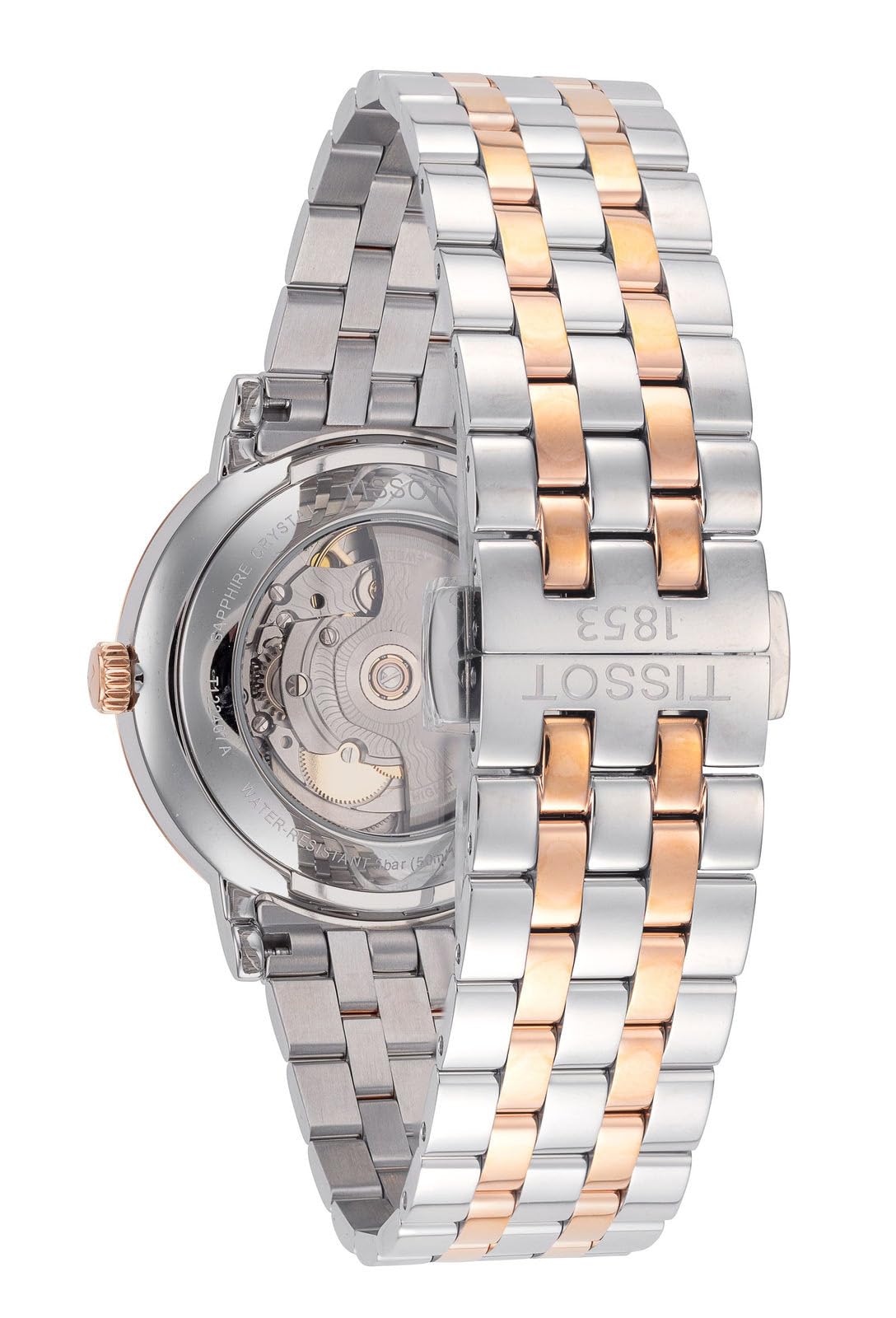 Tissot orologio uomo Carson Powermatic 80 automatico 40mm Acciaio pvd Oro Rosa T122.407.22.033.00 - Default Title