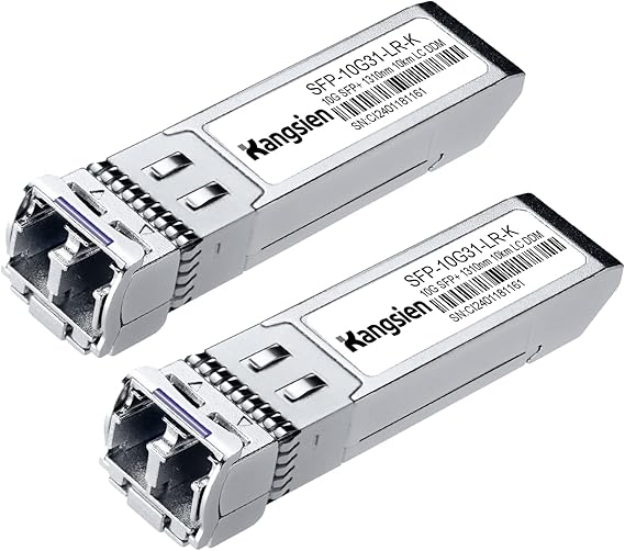 10GBASE-LR SFP+ Module, 10G 1310nm Single Mode SFP LC Fiber Optic Transceiver,...