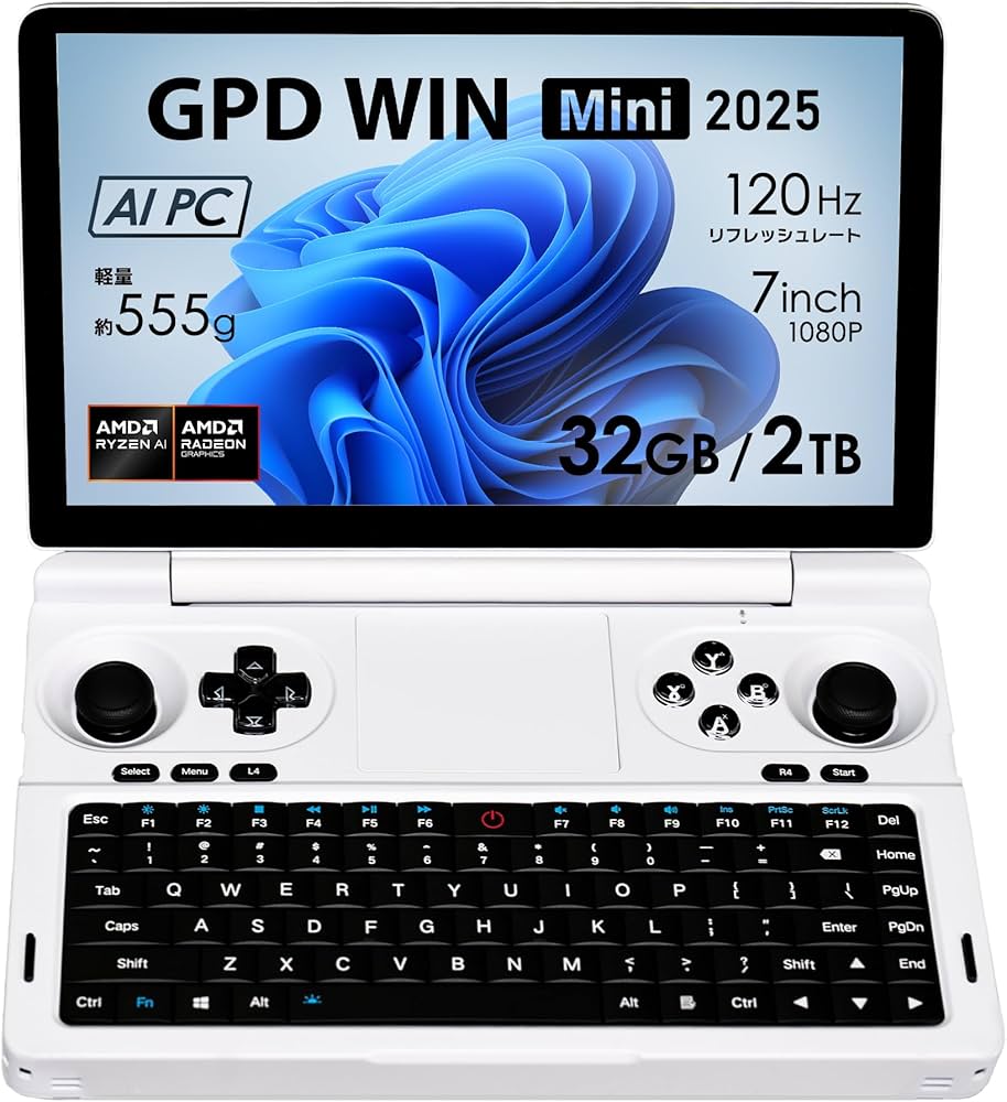 GPD win mini 2023 メモリ32GB 2TB GPD win mini 2023 メモリ32GB 2TB Amazon.co.jp: GPD WIN Mini