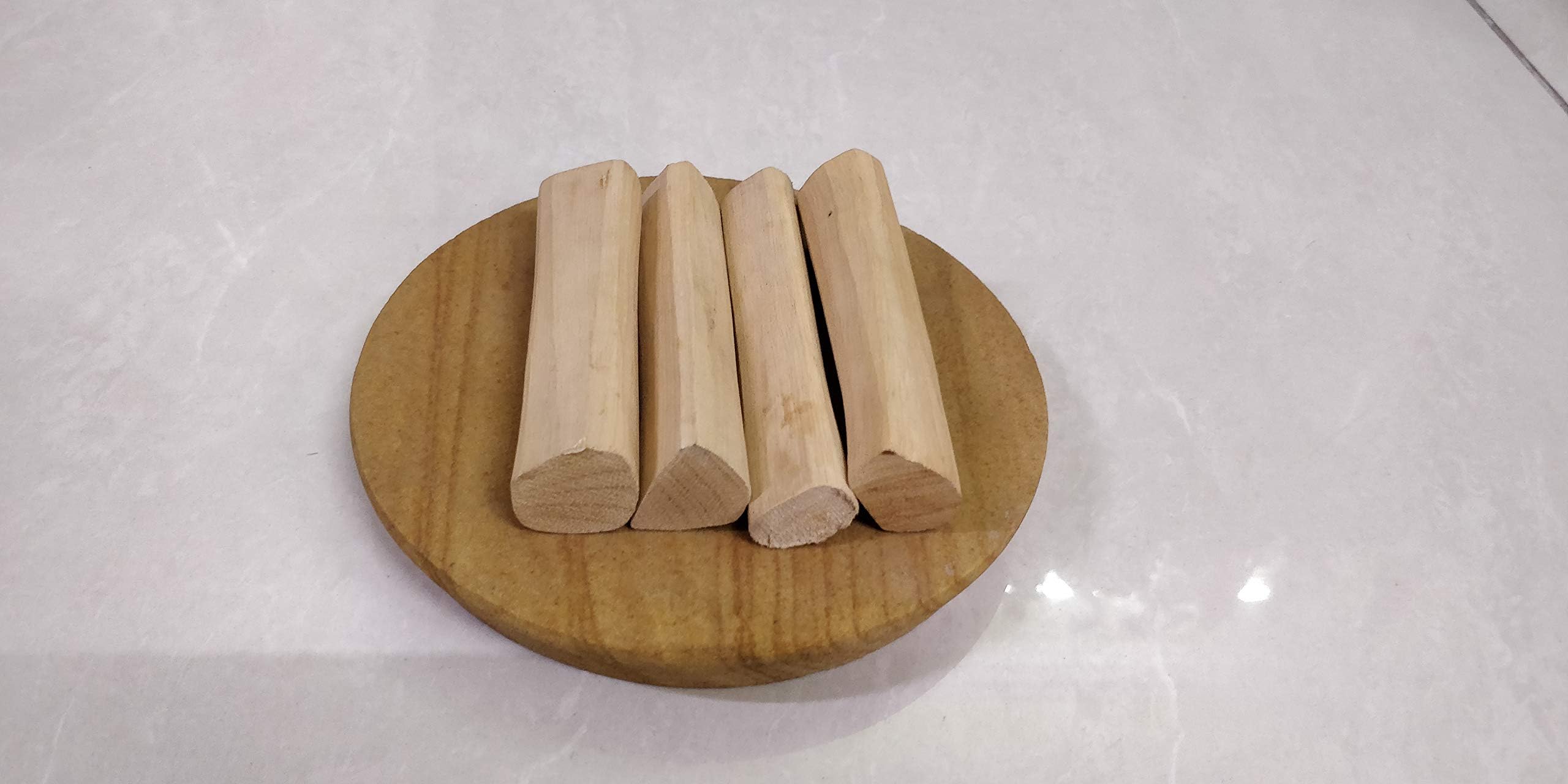 Saudeep India Trading Corporation Stone Chandan Stick (3 x 16 cm, Brown)
